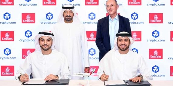 Emirates, Crypto.com ile bir Mutabakat Anlaşması imzaladı